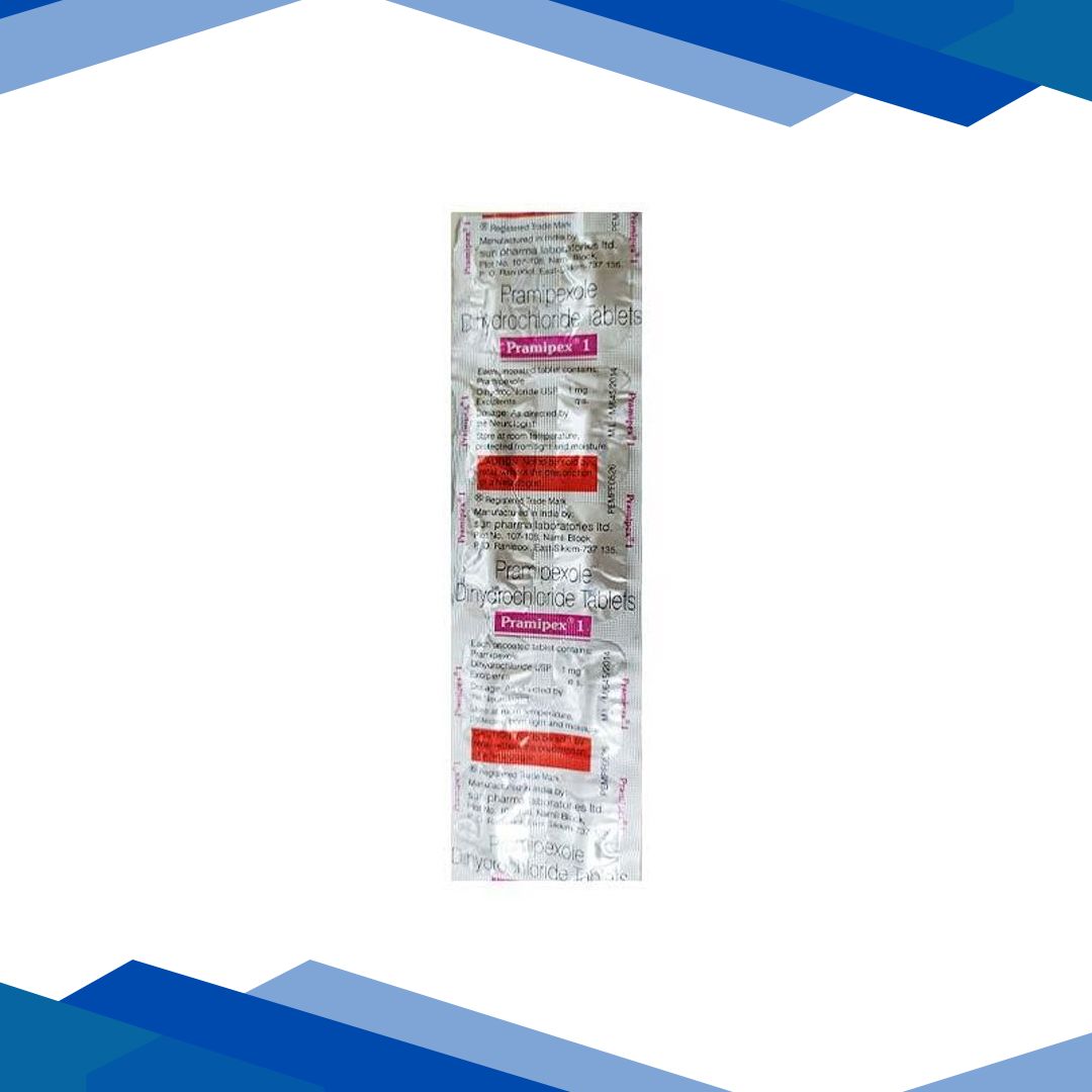Pramipex 1mg Tablet 10’S