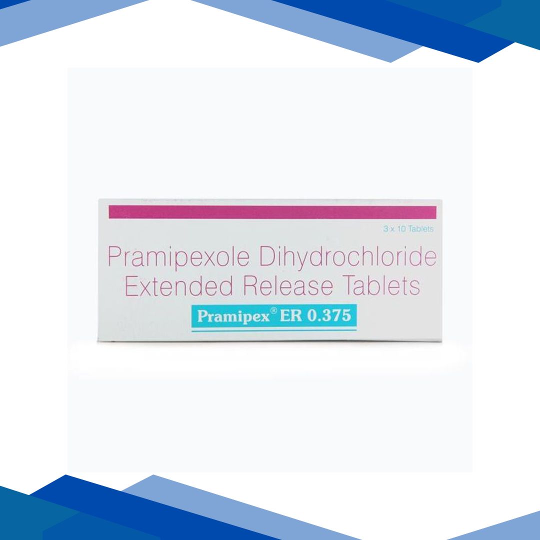 Pramipex ER 0.375mg Tablet 10’S
