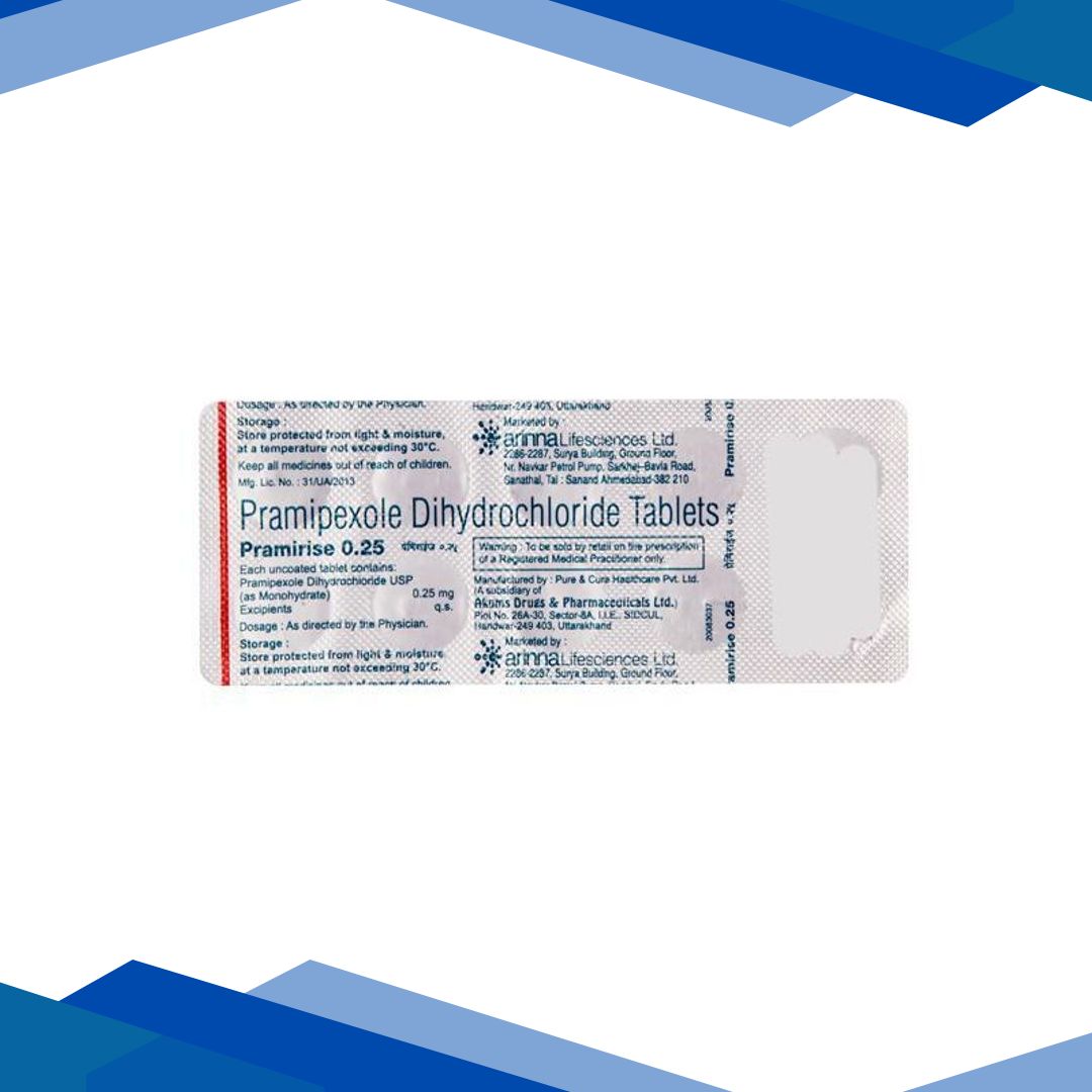 Pramirise 0.25mg Tablet 10’S