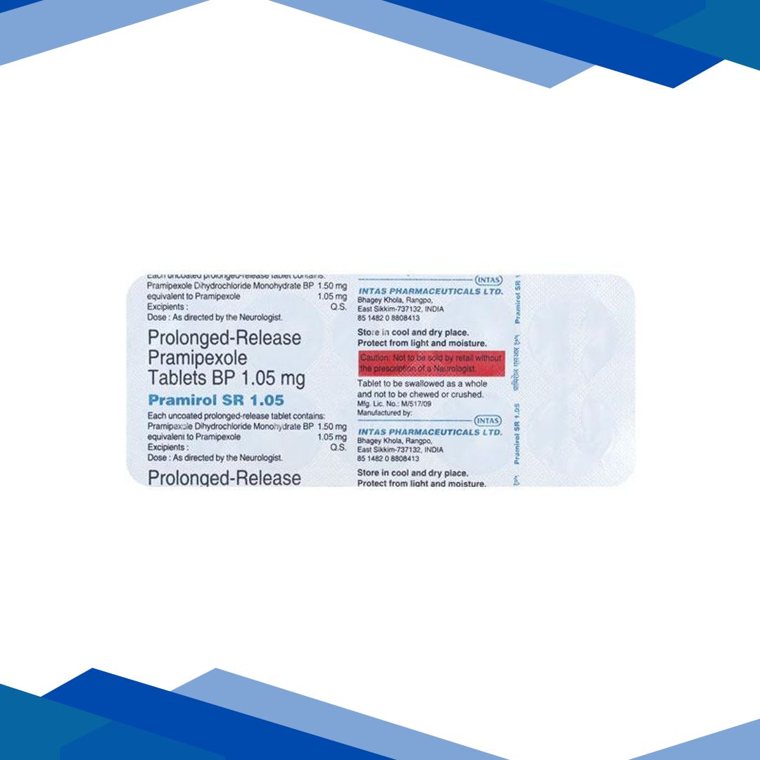 Pramirol SR 1.05mg Tablet 10’S