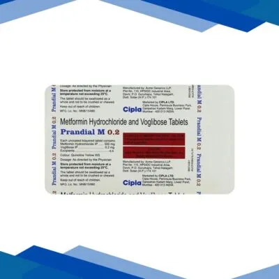 Prandial M 0.2mg Tablet 10’S