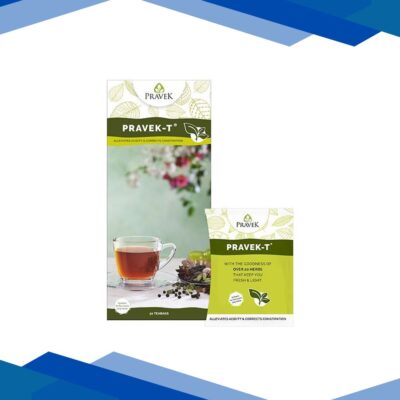Pravek-T Herbal Tea for Relieving Acidity & Corrects Constipation Tea Bags 30’s