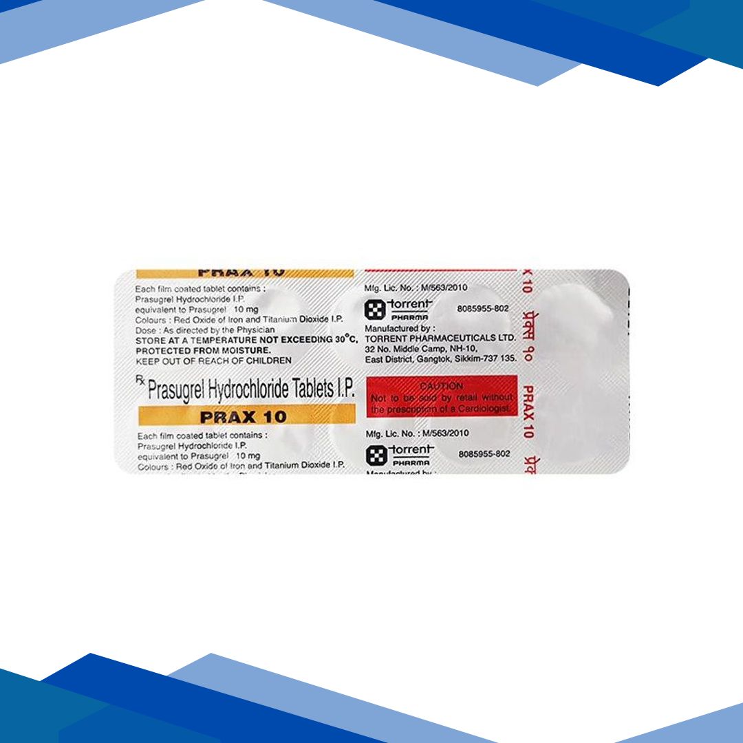Prax 10mg Tablet 10’S