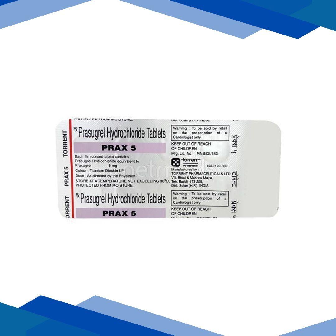 Prax 5mg Tablet 10’S
