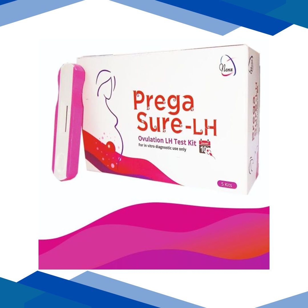 Prega Sure – LH Ovulation Test Kit 5’s