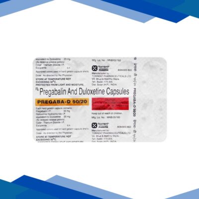 PREGABA D 50/20 Capsule 10’s