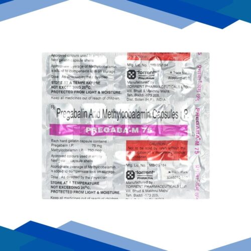 Pregaba M 75mg Capsule 15’S