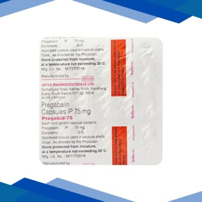 Pregabid 75mg Capsule 15’S