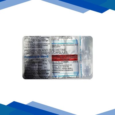 Pregabid D 50/10 Capsule 10’S