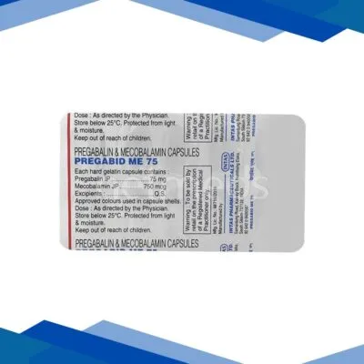 Pregabid ME 75mg Capsule 15’S
