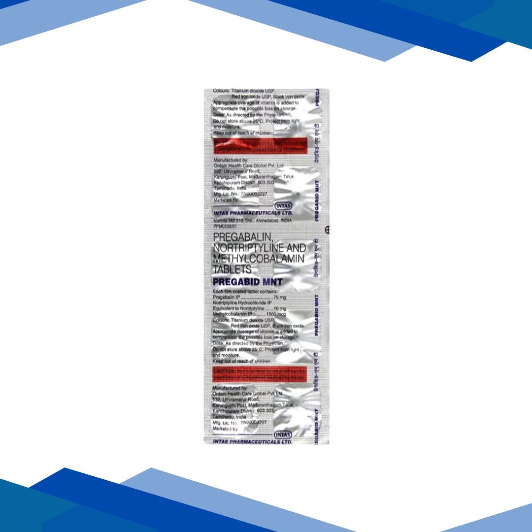 PREGABID MNT Tablet 10's