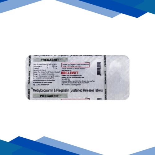Pregabrit Tablet 10’S
