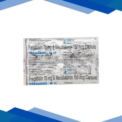 Pregadoc M 75mg Capsule 10’S
