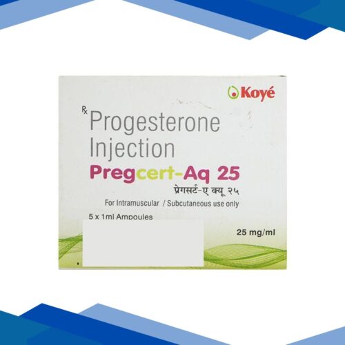 Pregcert AQ 25mg Injection 1ml