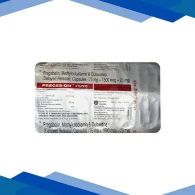 PREGEB DM 75/20 Capsule 10’s