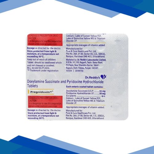 Pregnidoxin NU Tablet 30’S