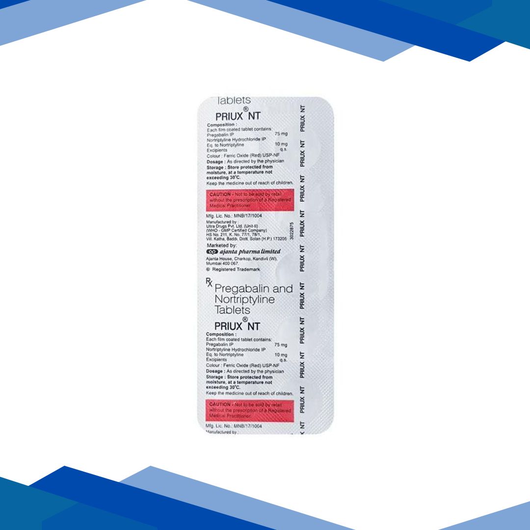 PRIUX NT Tablet 10’s