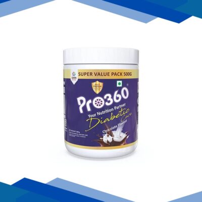 Pro360 Diabetic Nutritional Powder – Chocolate Flavour 500 gm