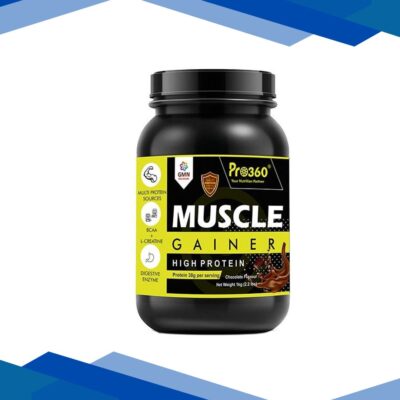 Pro360 Muscle Gainer Protein Powder – Chocolate Flavour 1 kg