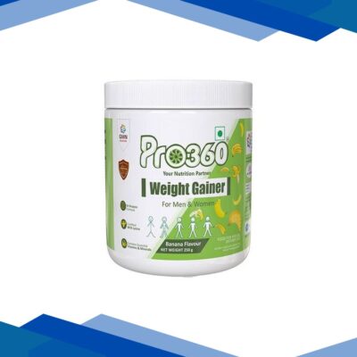 Pro360 Weight Gainer Protein Powder – Banana 250 gm