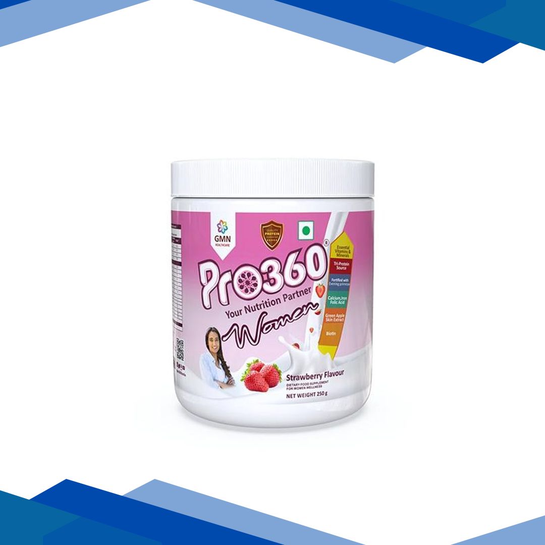 Pro360 Women Nutritional Powder – Strawberry Flavour 250 gm