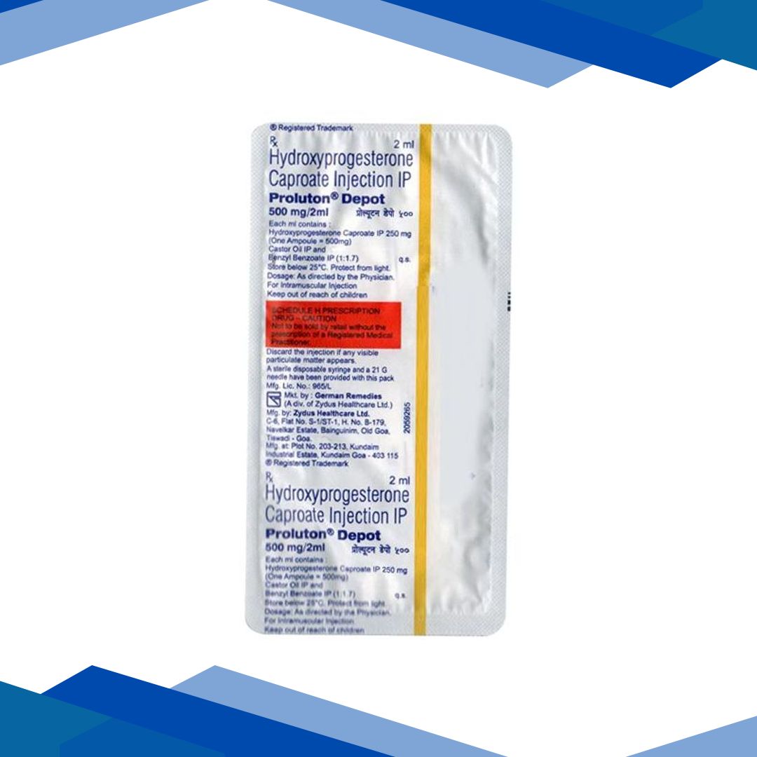 Proluton 500mg Injection(Depot) 2ml