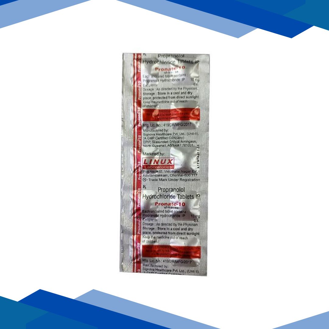 Pronate 10mg Tablet 10’S