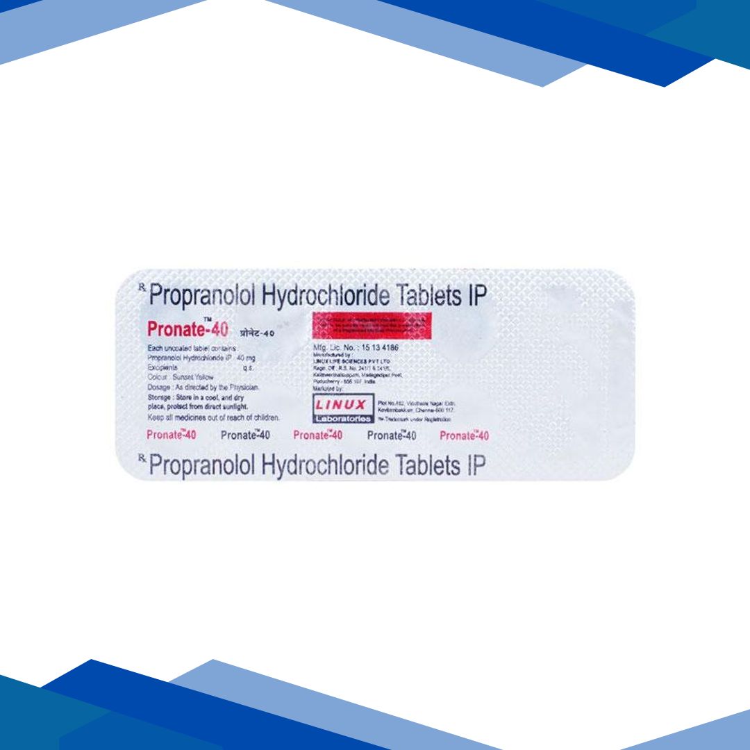 Pronate 40mg Tablet 10’S
