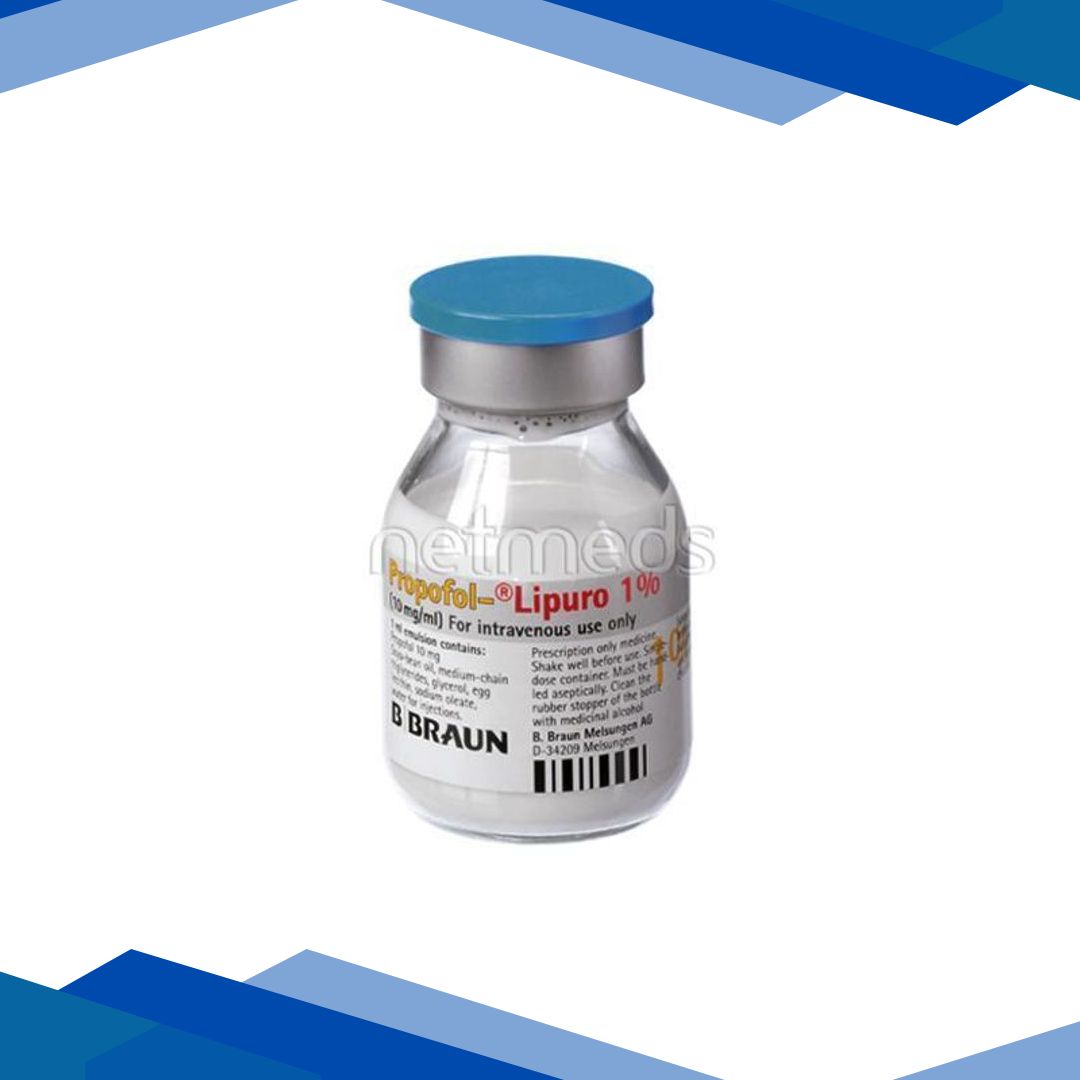 Propofol Lipuro 1% Injection 20ml
