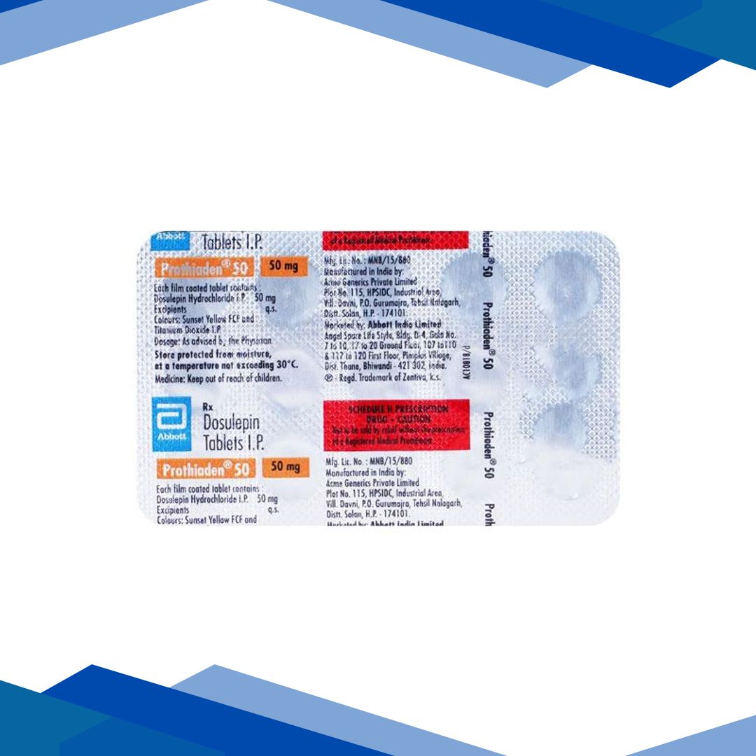 Prothiaden 50mg Tablet 15’S