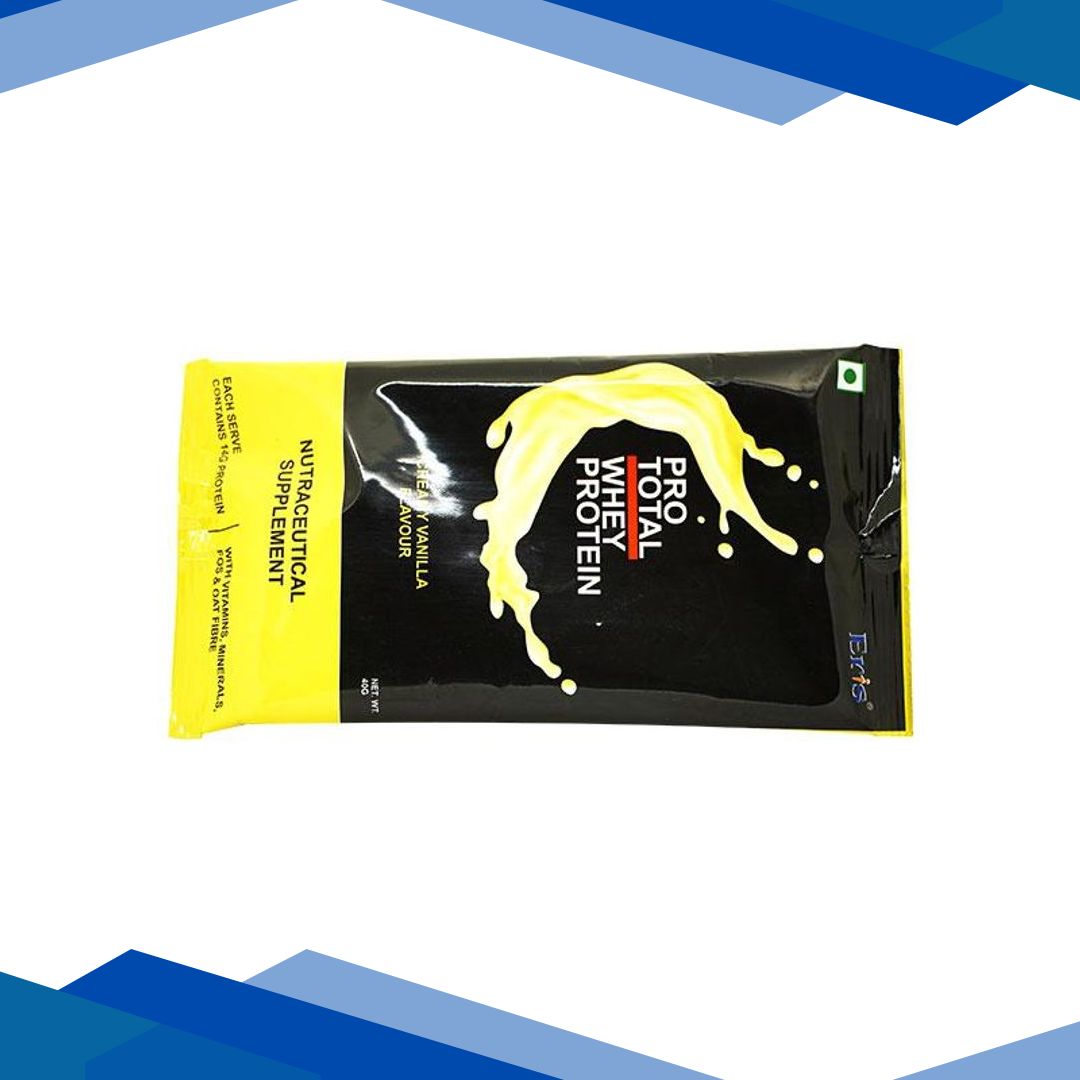 PROTOTAL WHEY PROTEIN CREAMY VANILLA FLAVOUR Sachet 40gm