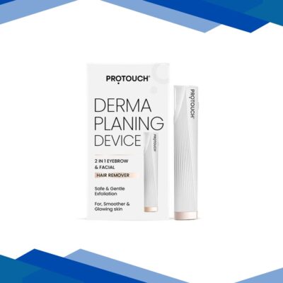 Protouch Dermaplaning Device Electric , 2 in 1 Eyebrow & Face Hair Remover with Gentle Exfoliation 1’s