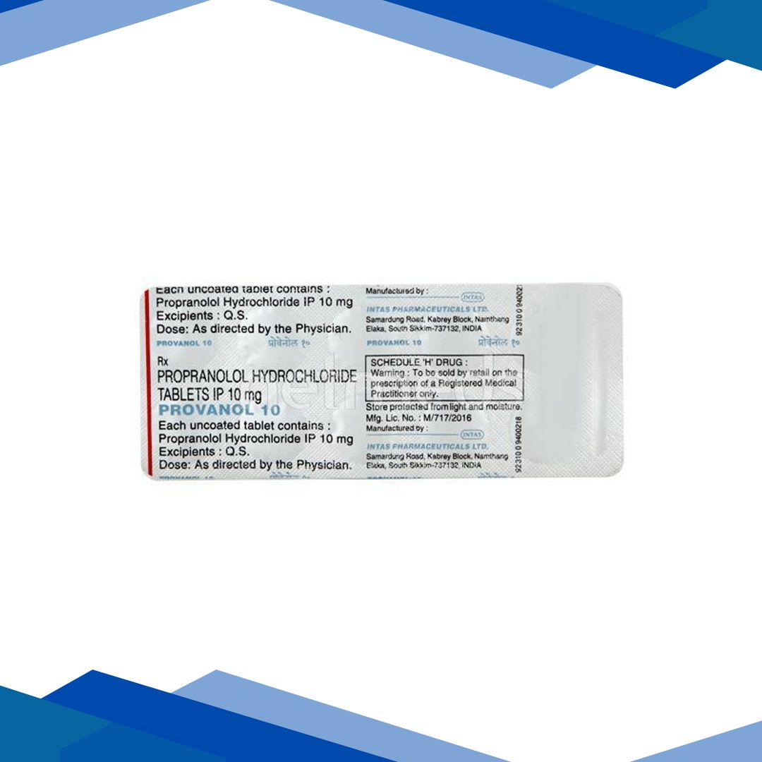 Provanol 10mg Tablet 10’S