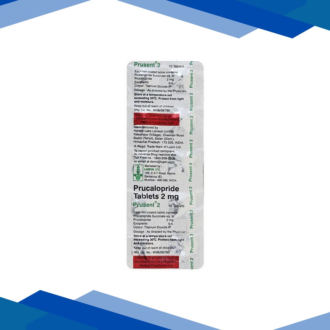 Prusent 2mg Tablet 10’S