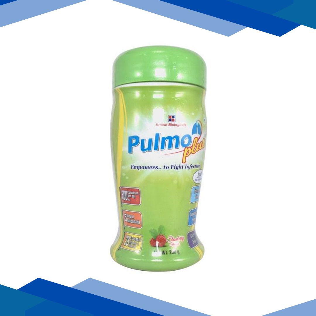 PULMO PLUS STRAWBERRY FLAVOUR Powder 200gm