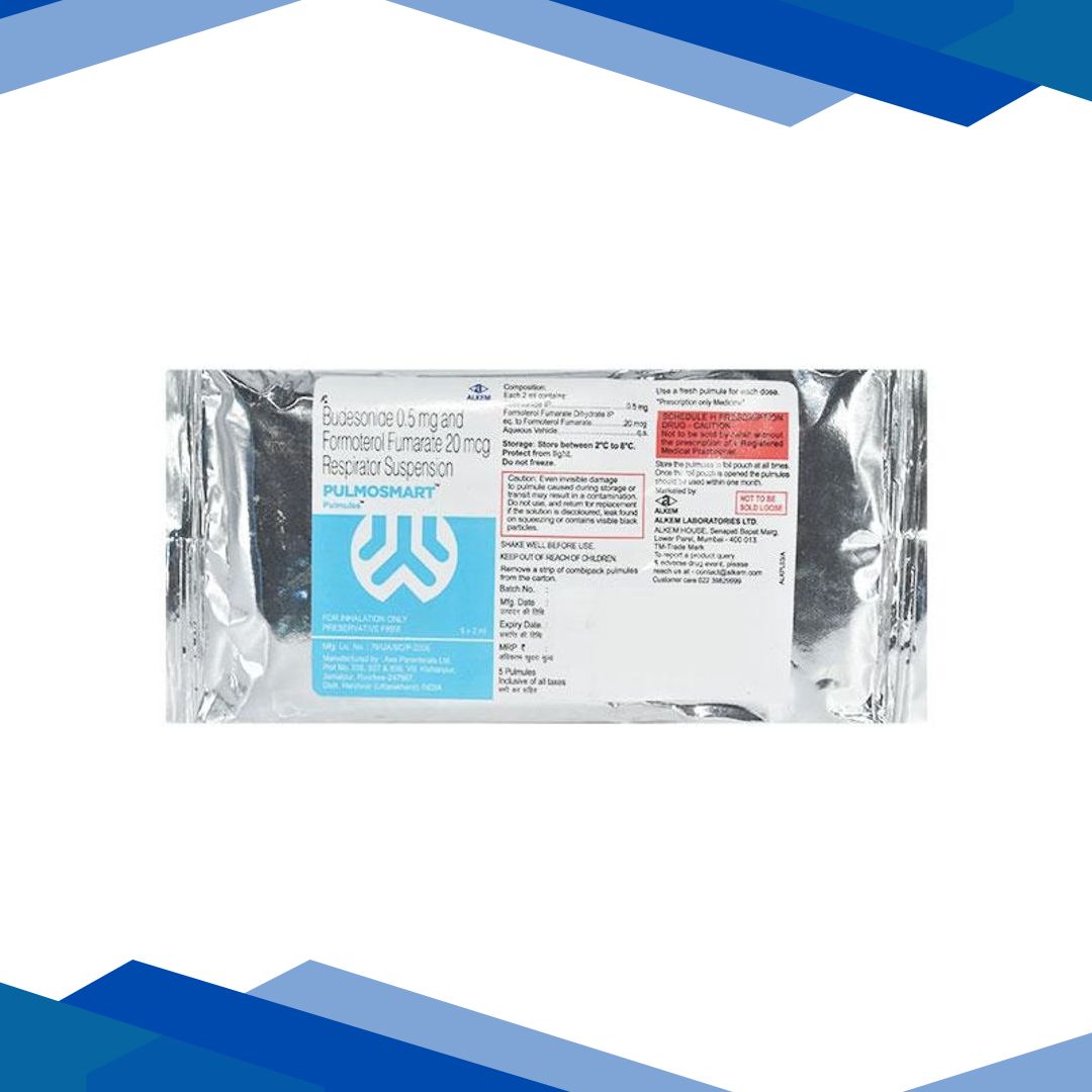 PULMOSMART Pulmules 5X2ml
