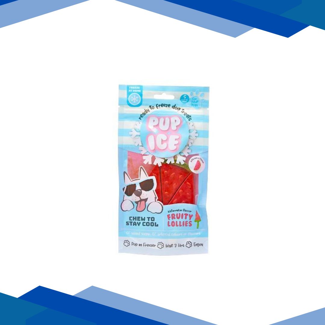 Pup Ice Fruity Lollies Watermelon 90 g