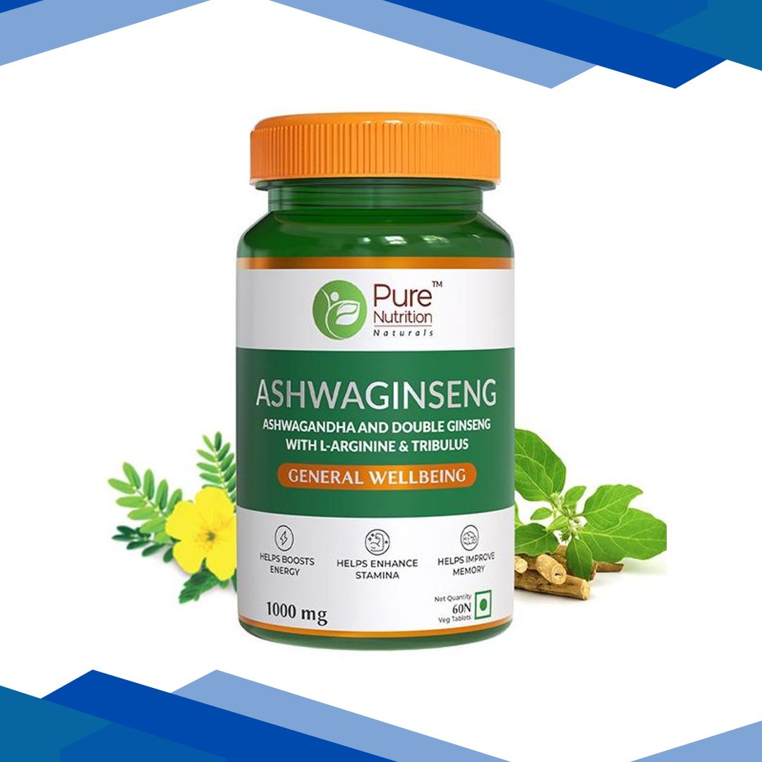 Pure Nutrition Ashwaginseng Tablet 60’s