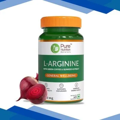 Pure Nutrition L-Arginine Capsules 60’s