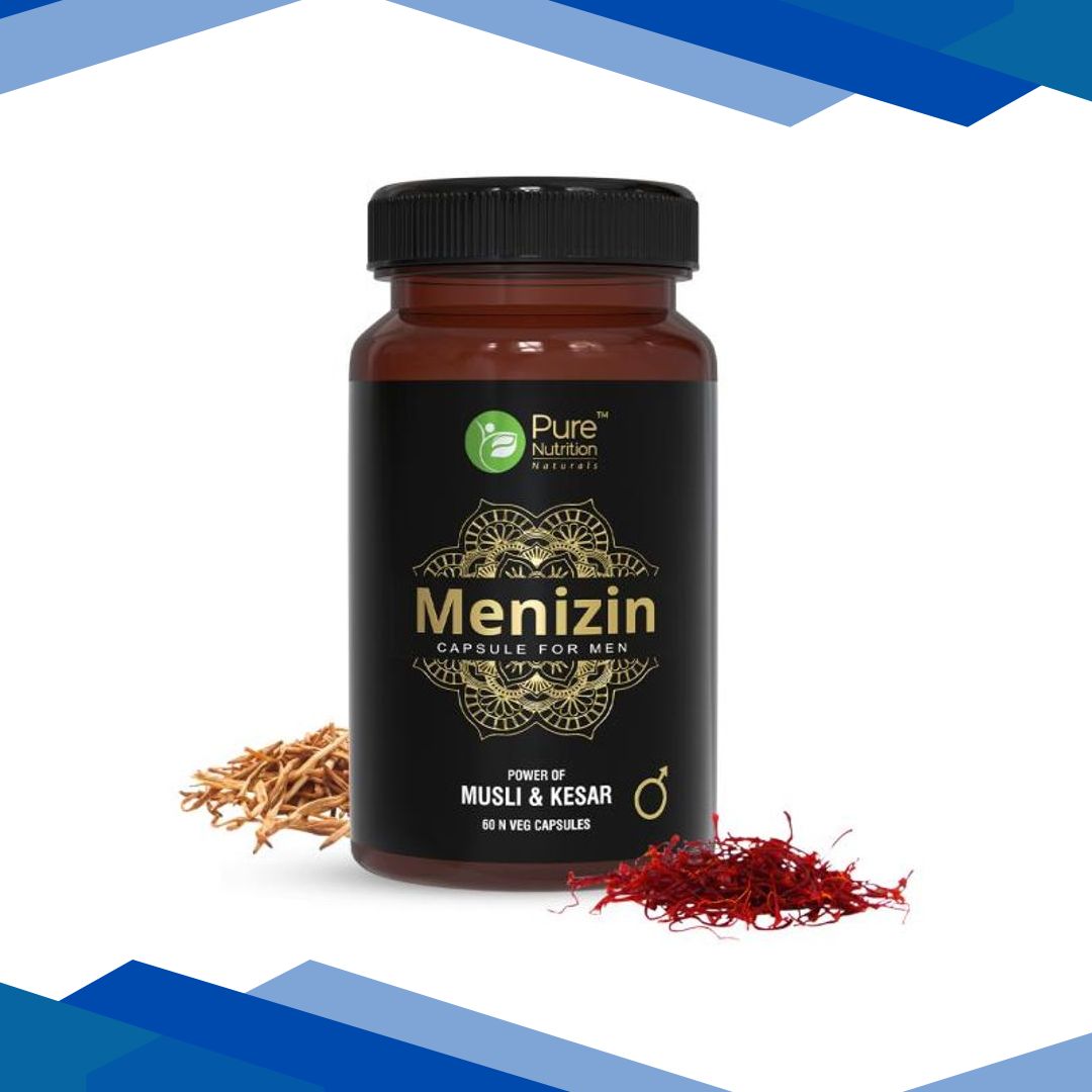 Pure Nutrition Menizin Veg Capsule For Men 60’s