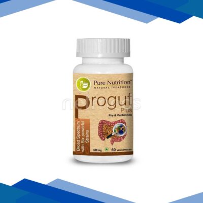 Pure Nutrition Progut Plus (For Healthy Digestion) Veg Capsules 60’s