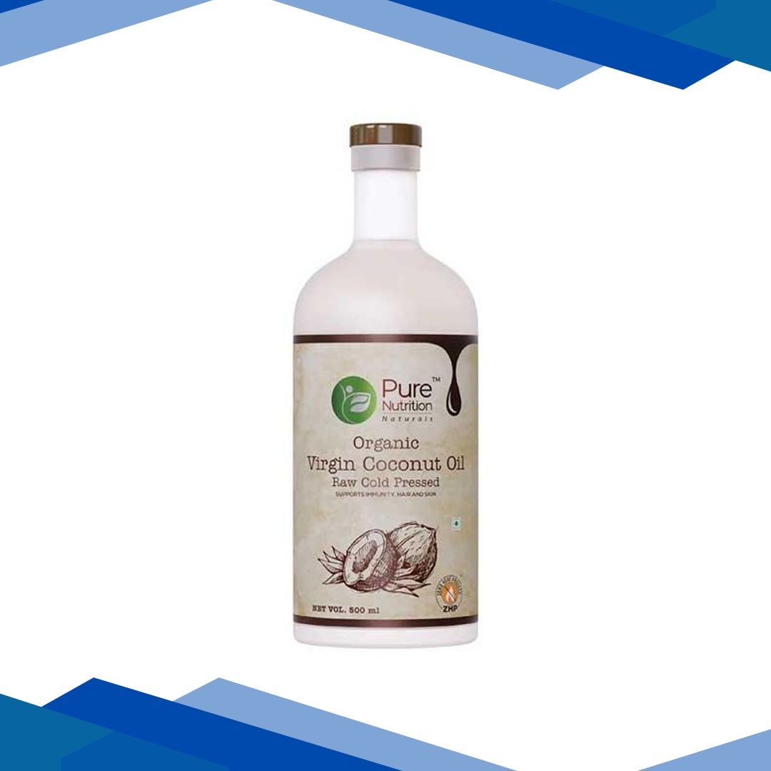 Pure Nutrition Raw Cold Pressed Organic Virgin Coconut Oil 500 ml