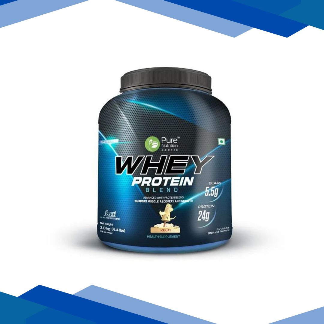 Pure Nutrition Whey Blend Protein Powder – Kulfi Flavour 2 kg