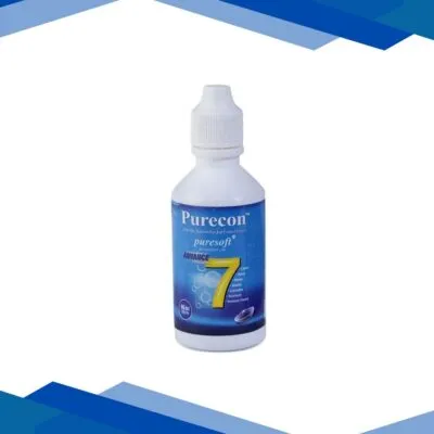 Purecon Puresoft Soft Contact Lens Solution for Sensitive Eyes 60 ml