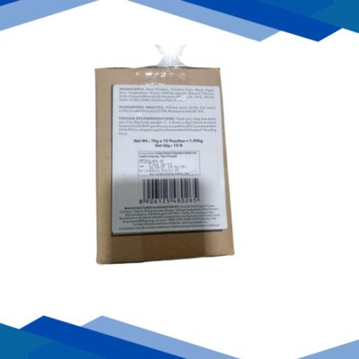 Purepet Chicken & Vegetables Chicken Liver Chunks In Gravy Dog (Pack of 15 x 70 g) 1.05kg