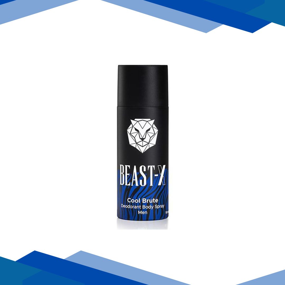 Puresense Beast X Deodorant Body Spray Cool Brute for Men 150 ml