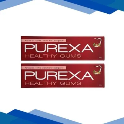 Purexa Healthy Gum Care Herbal Toothpaste (Pack of 2 x 100 gm) 1’s