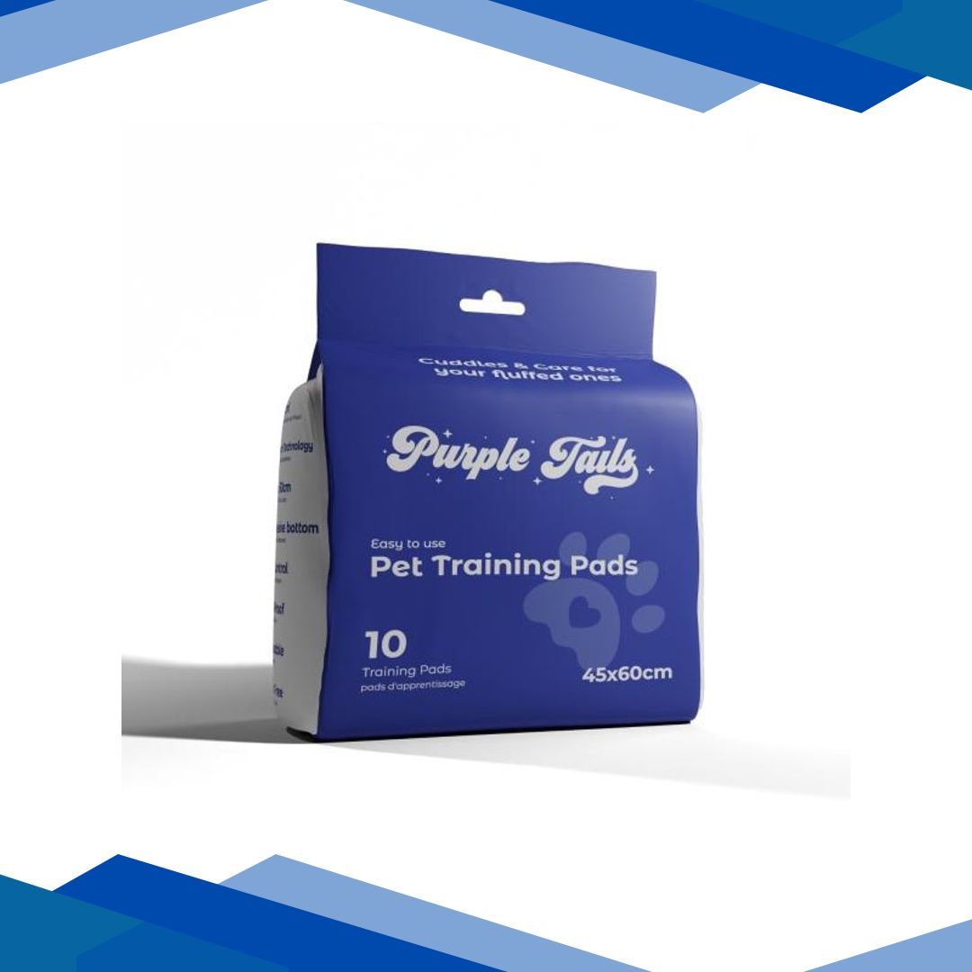 Purple Tails Pet Training Pads (45 x 60) (Pack of 10)