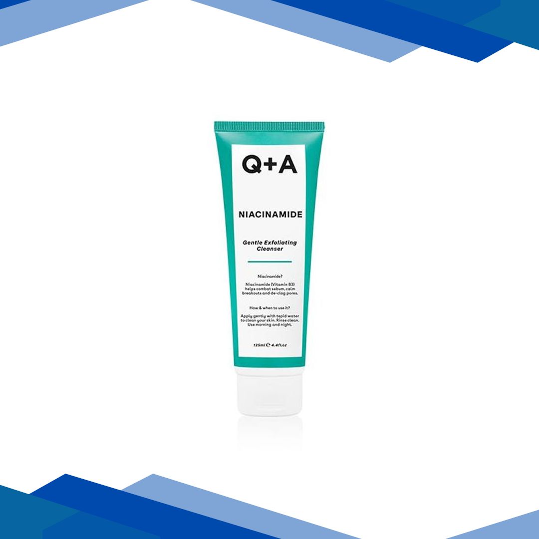 Q+A Niacinamide Gentle Exfoliating Cleanser 125 ml