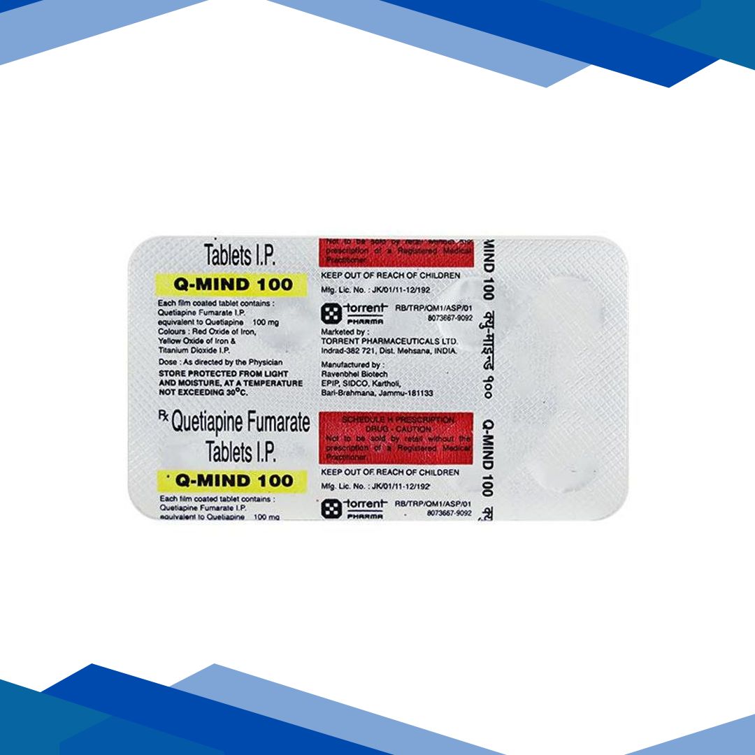 Q Mind 100mg Tablet 10’S